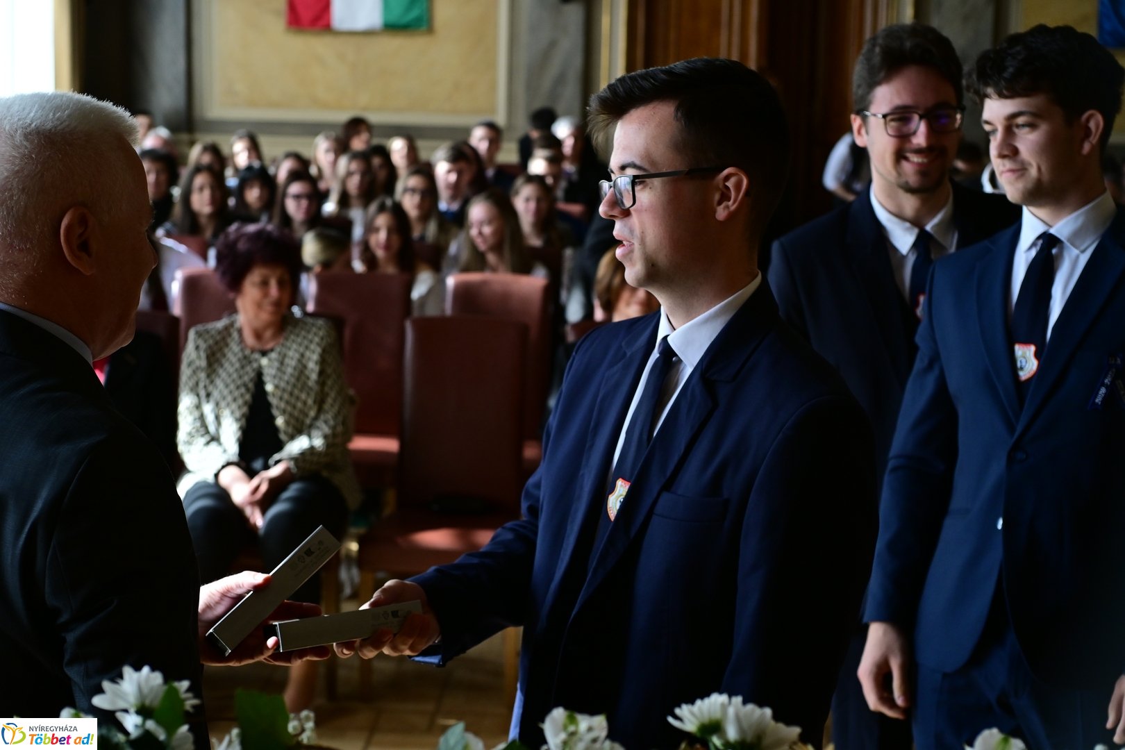 Központi ballagás Nyíregyházán 2025 áprilisában