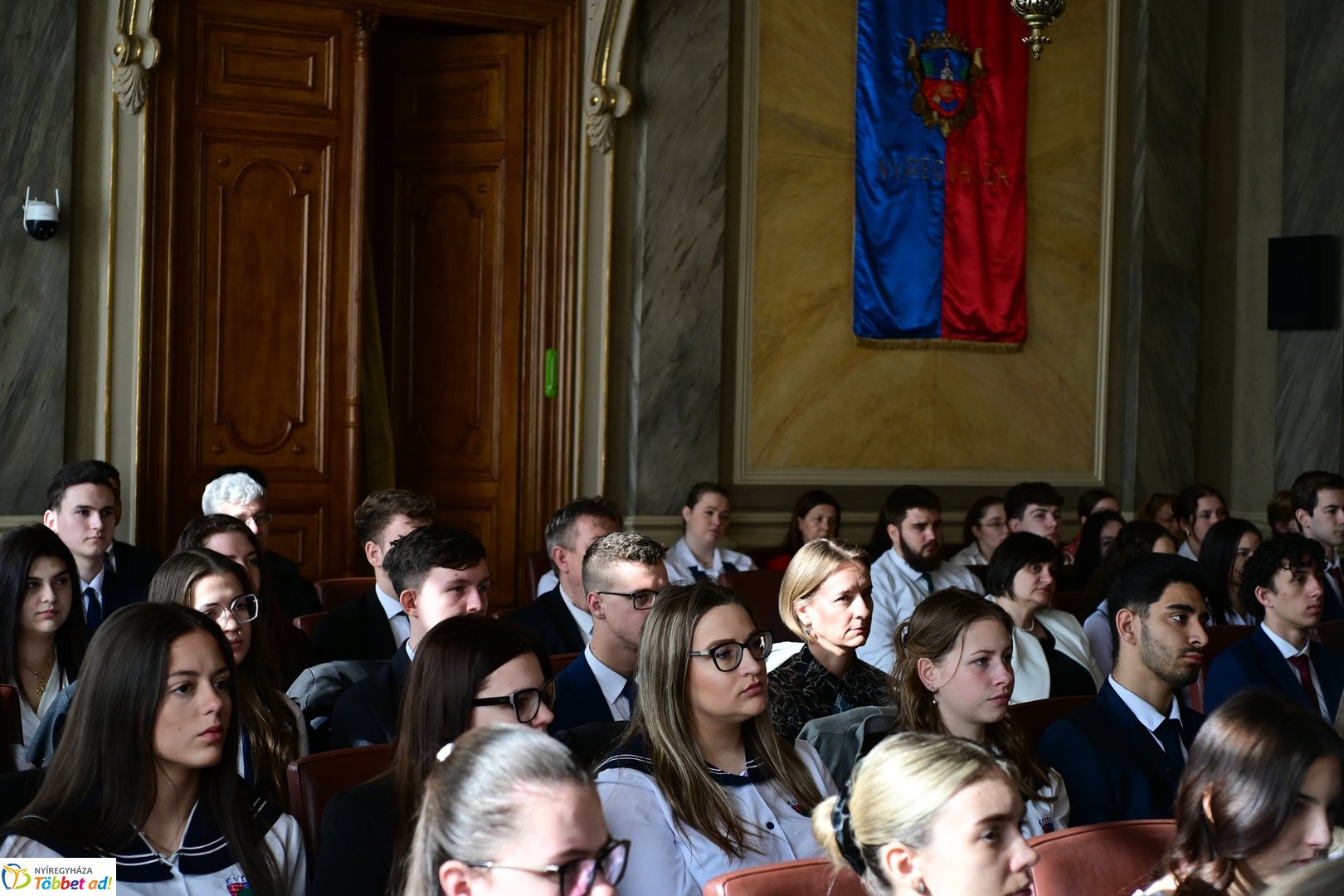 Központi ballagás Nyíregyházán 2025 áprilisában