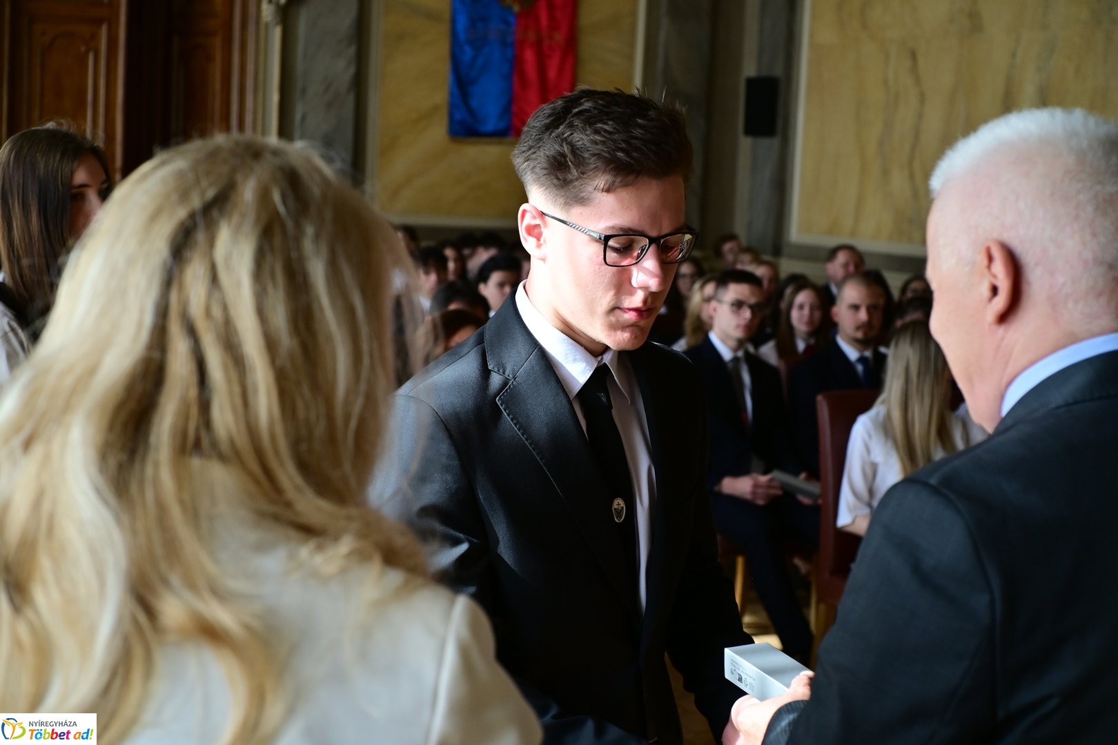 Központi ballagás Nyíregyházán 2025 áprilisában