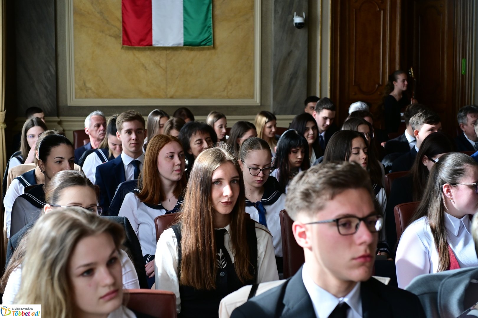 Központi ballagás Nyíregyházán 2025 áprilisában