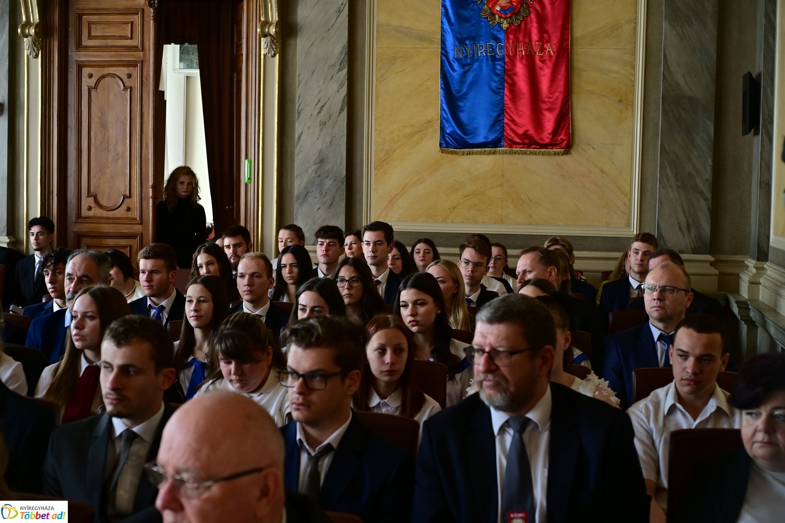 Központi ballagás Nyíregyházán 2025 áprilisában