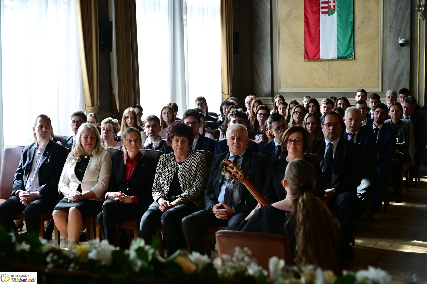 Központi ballagás Nyíregyházán 2025 áprilisában