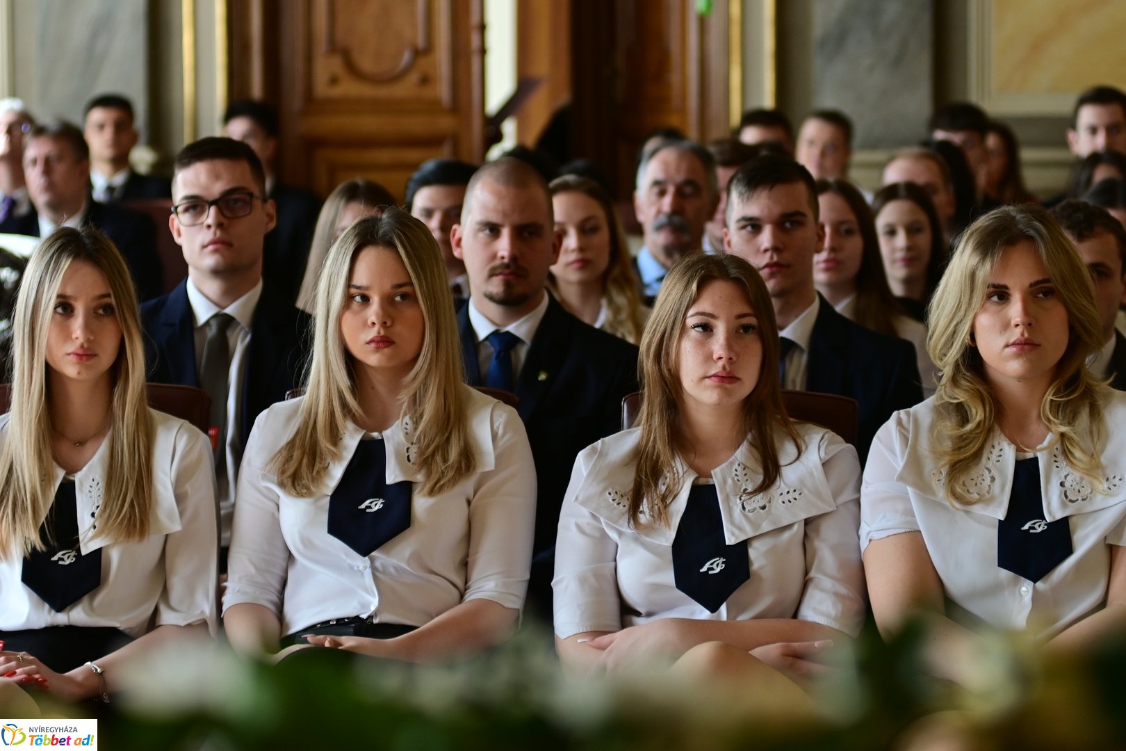 Központi ballagás Nyíregyházán 2025 áprilisában