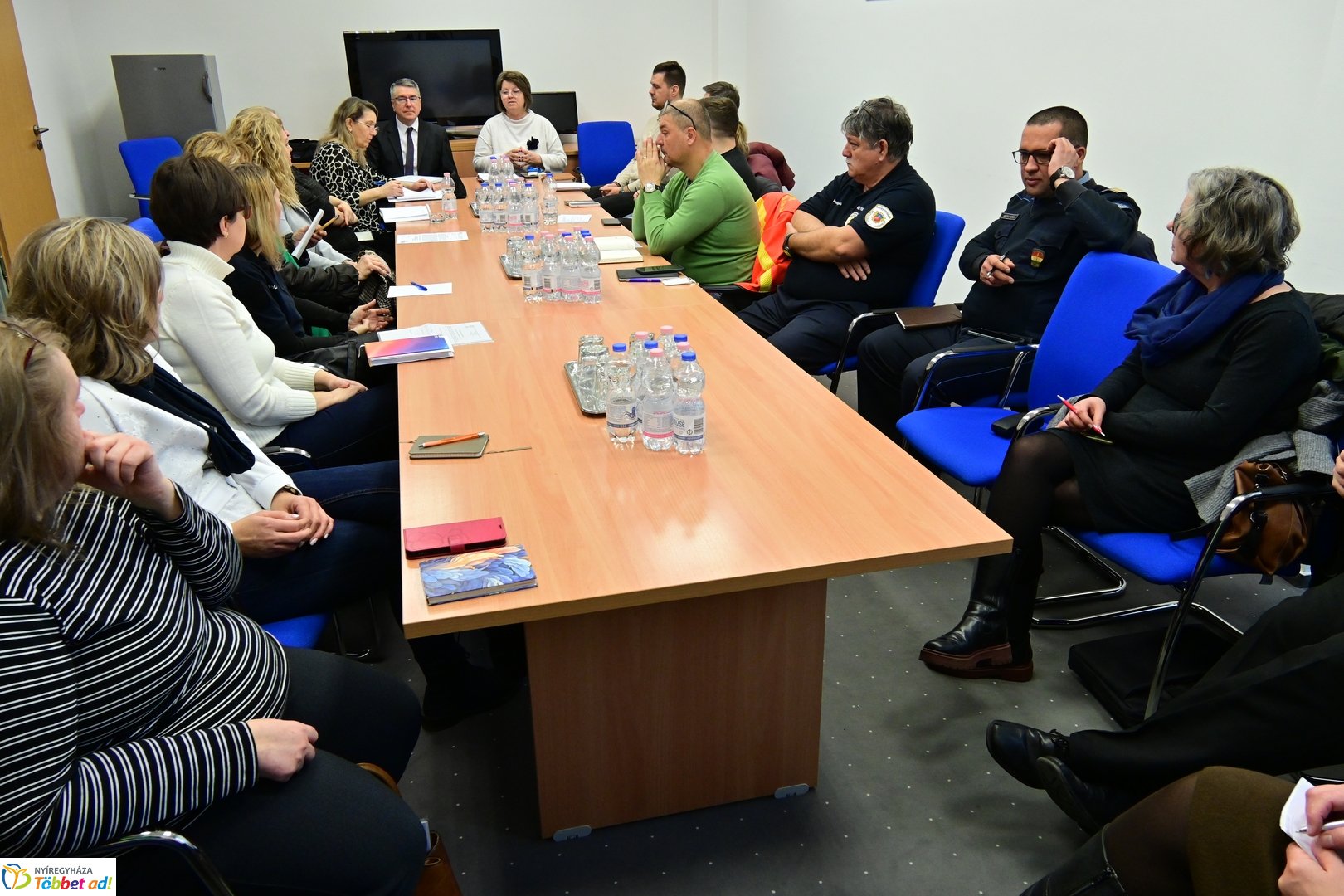Krízismegbeszélés a Városházán 2025 novemberében