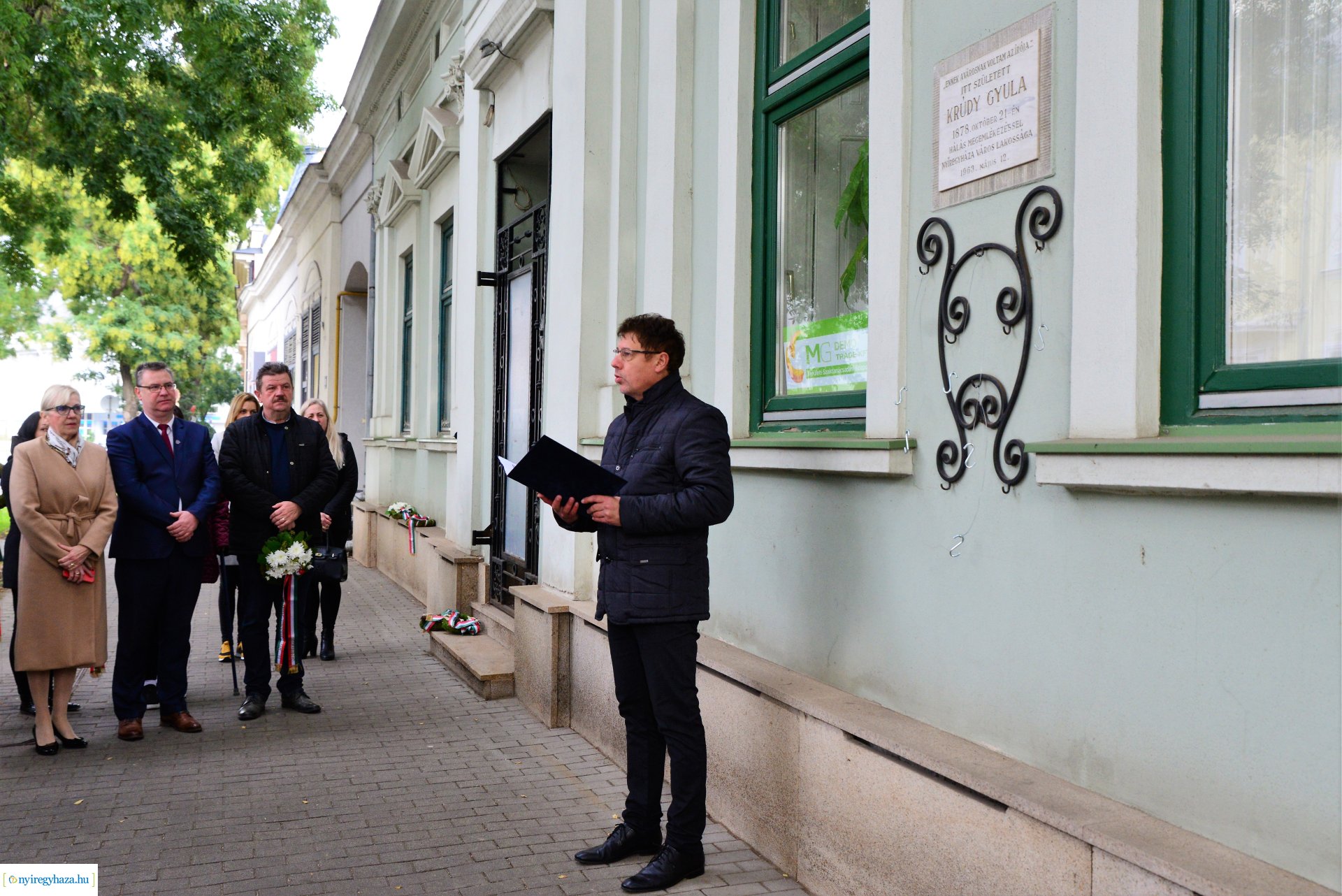 Krúdy nap Nyíregyháza belvárosában