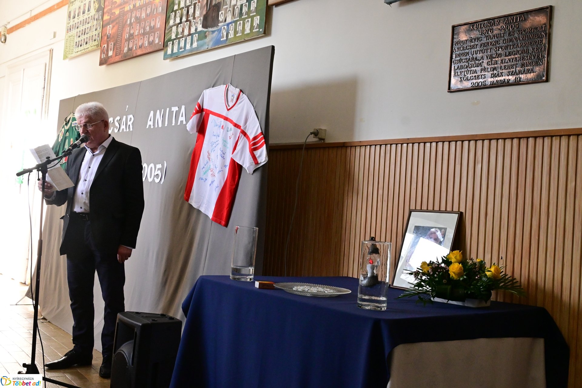 Kulcsár Anitára emlékeztek a Kölcsey Ferenc gimnáziumban - 2025