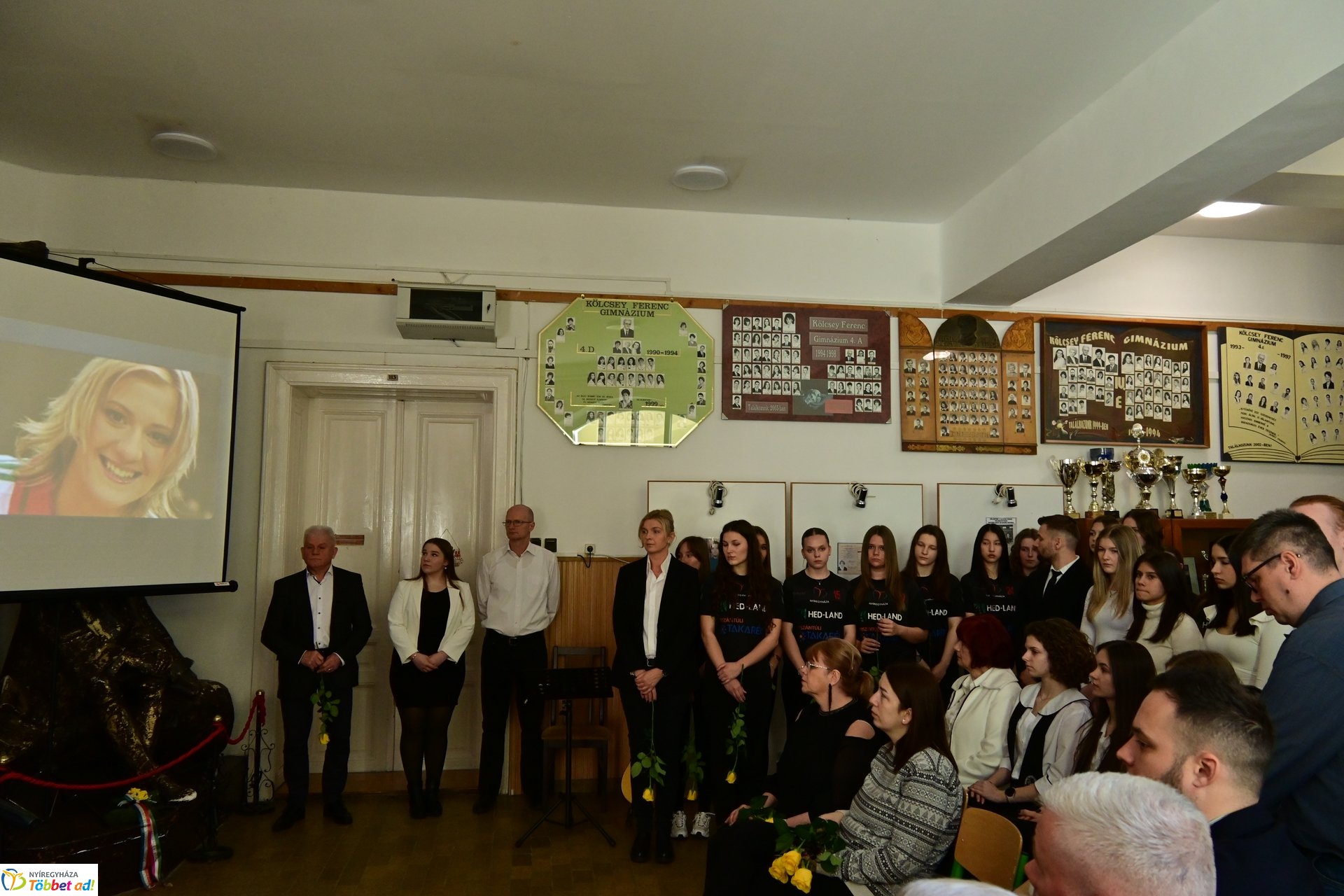 Kulcsár Anitára emlékeztek a Kölcsey Ferenc gimnáziumban - 2025