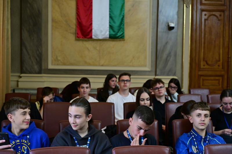Külföldi diákok és tanárok látogatása 2025 májusában