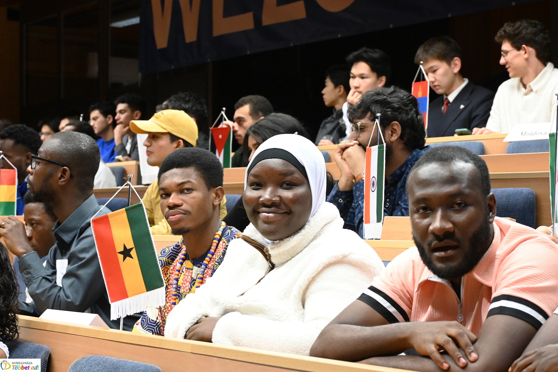 Külföldi hallgatókat köszöntöttek a Nyíregyházi Egyetemen