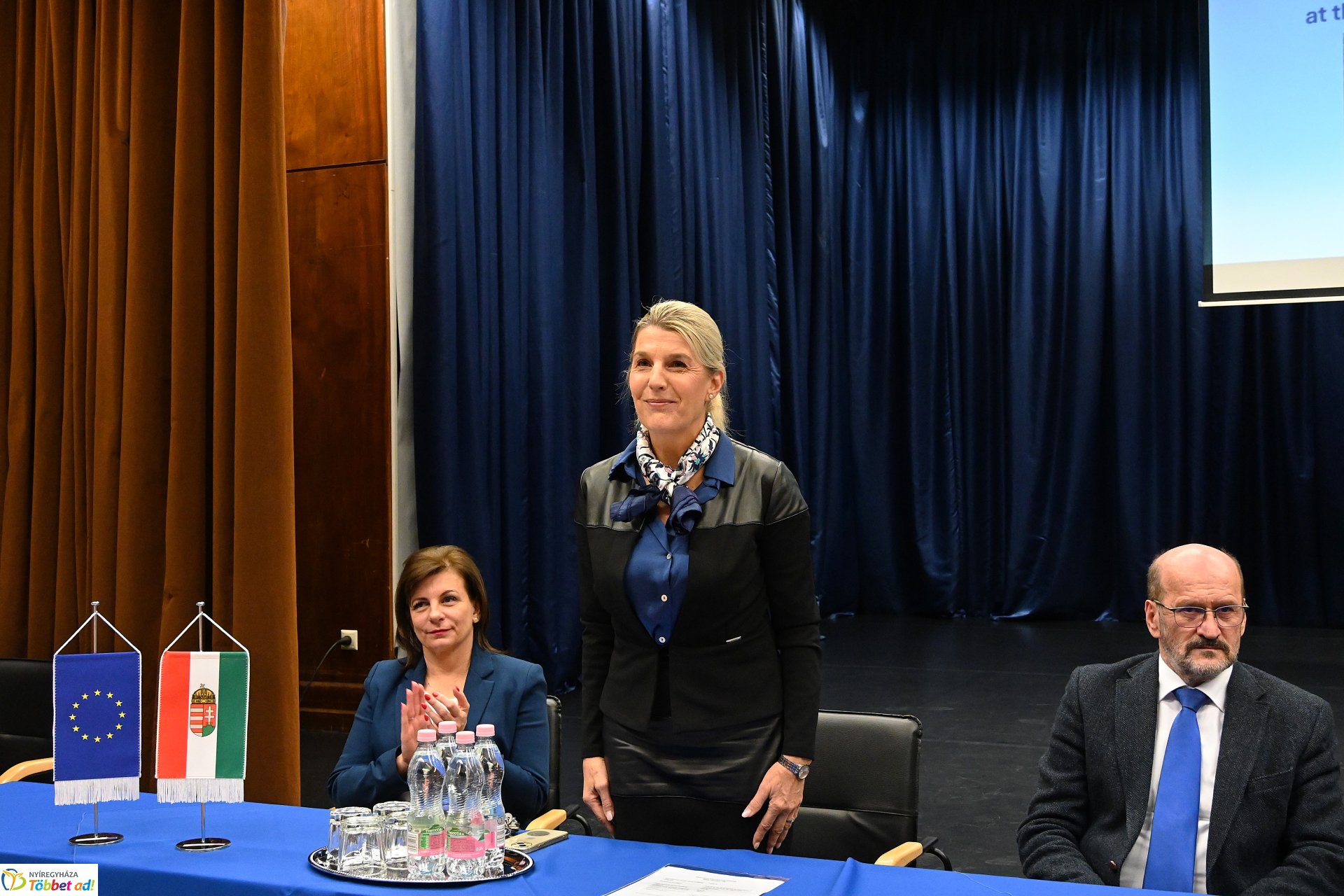 Külföldi hallgatókat köszöntöttek a Nyíregyházi Egyetemen