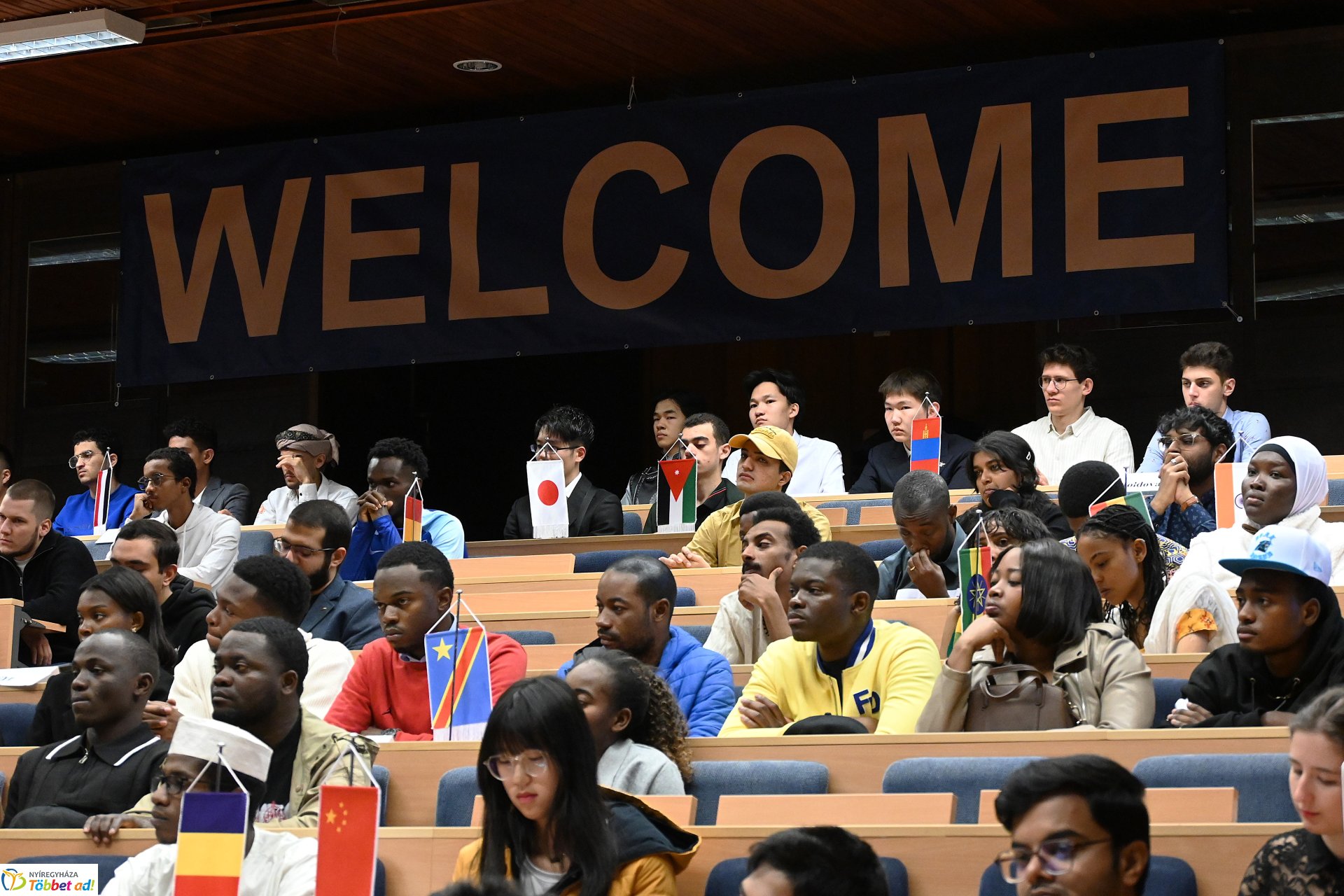 Külföldi hallgatókat köszöntöttek a Nyíregyházi Egyetemen