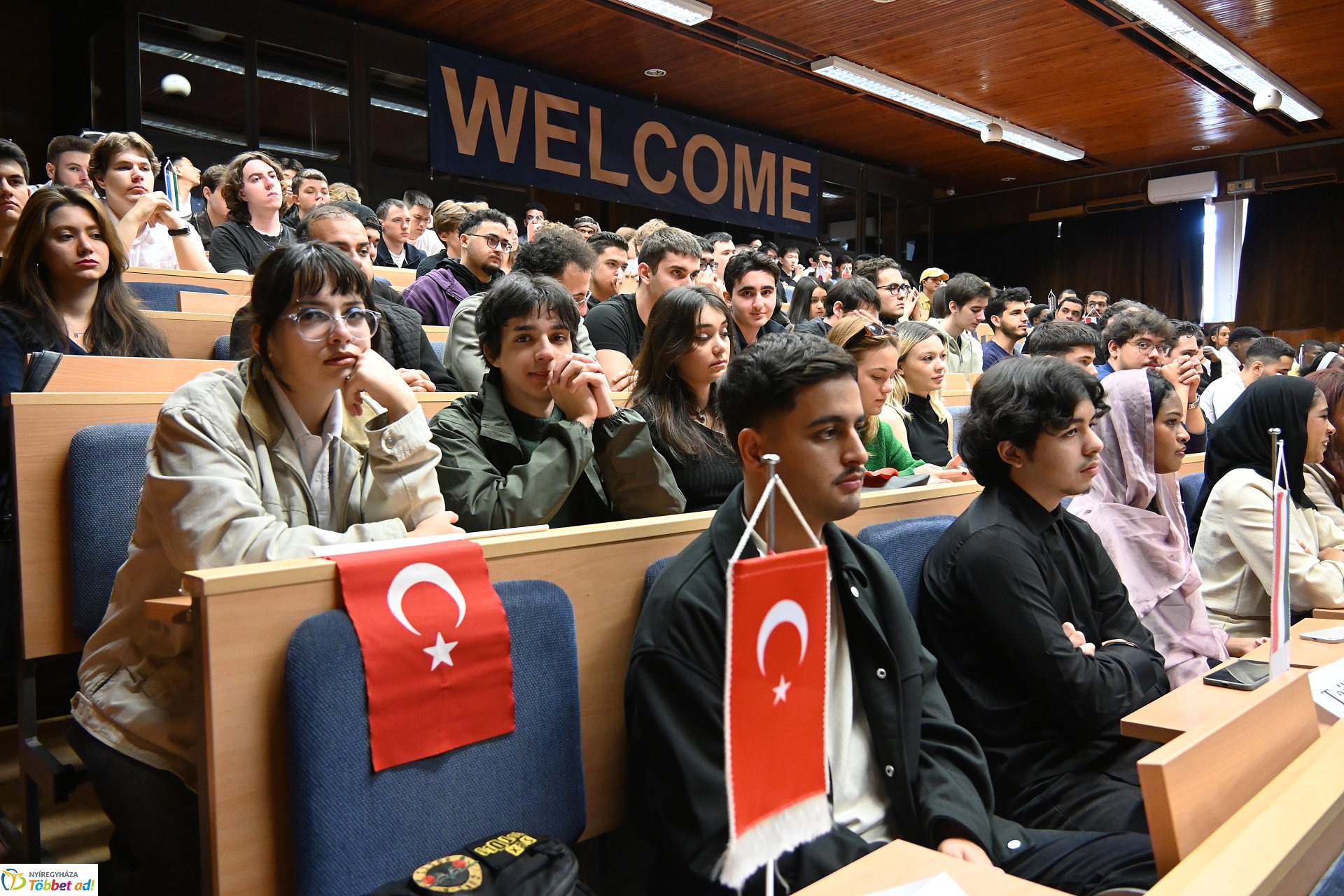 Külföldi hallgatókat köszöntöttek a Nyíregyházi Egyetemen