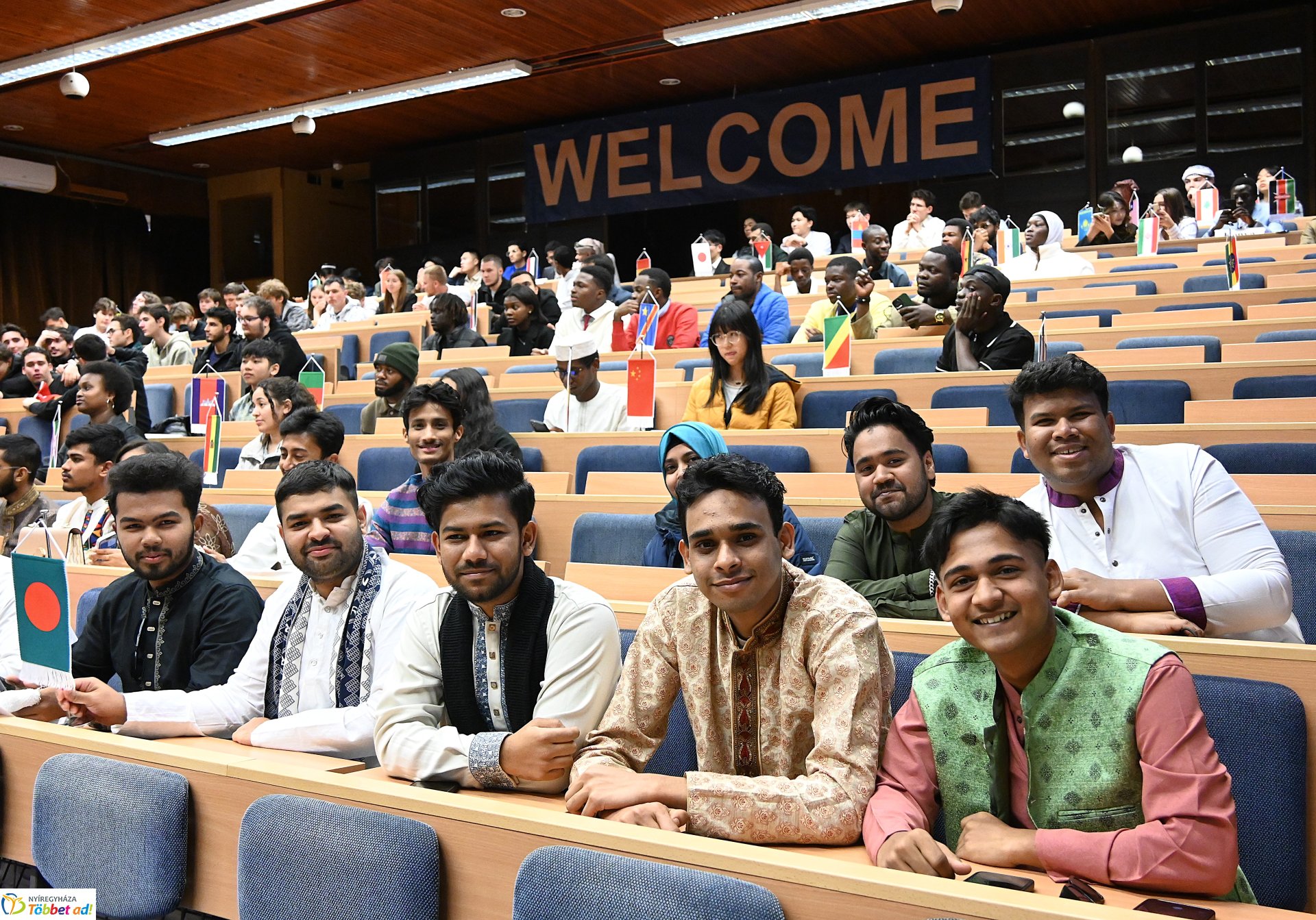 Külföldi hallgatókat köszöntöttek a Nyíregyházi Egyetemen