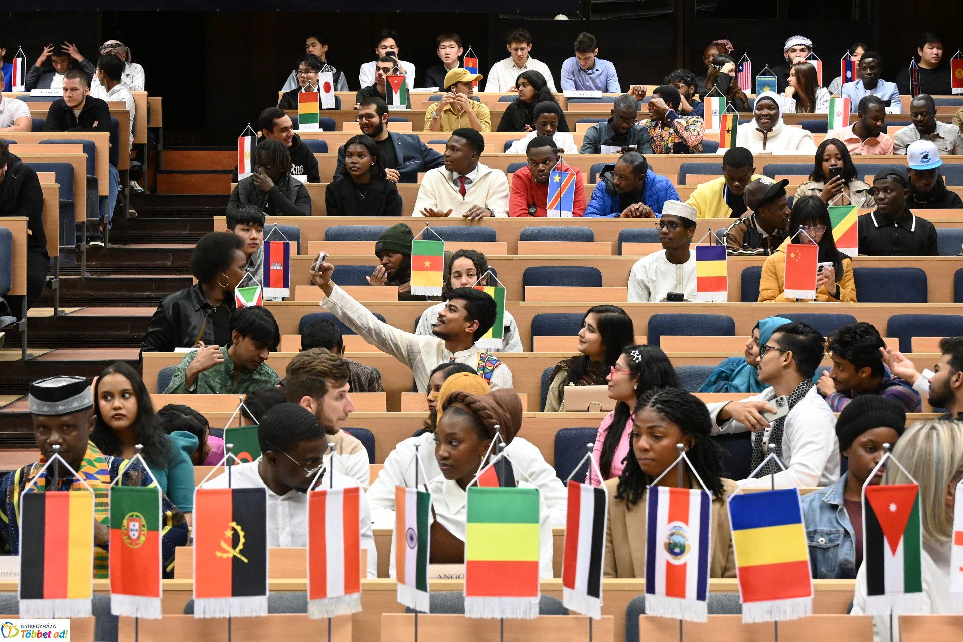 Külföldi hallgatókat köszöntöttek a Nyíregyházi Egyetemen