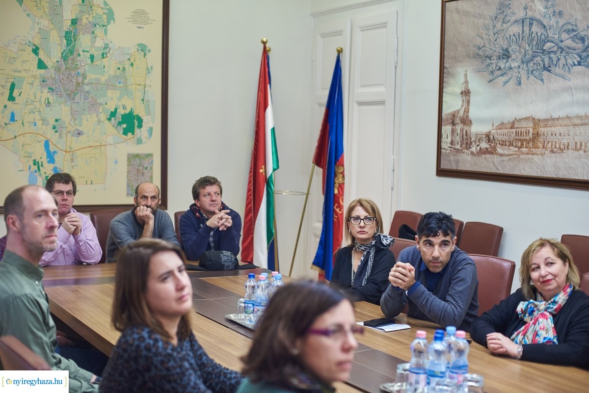 Külföldi pedagógusok a Városházán 20191210