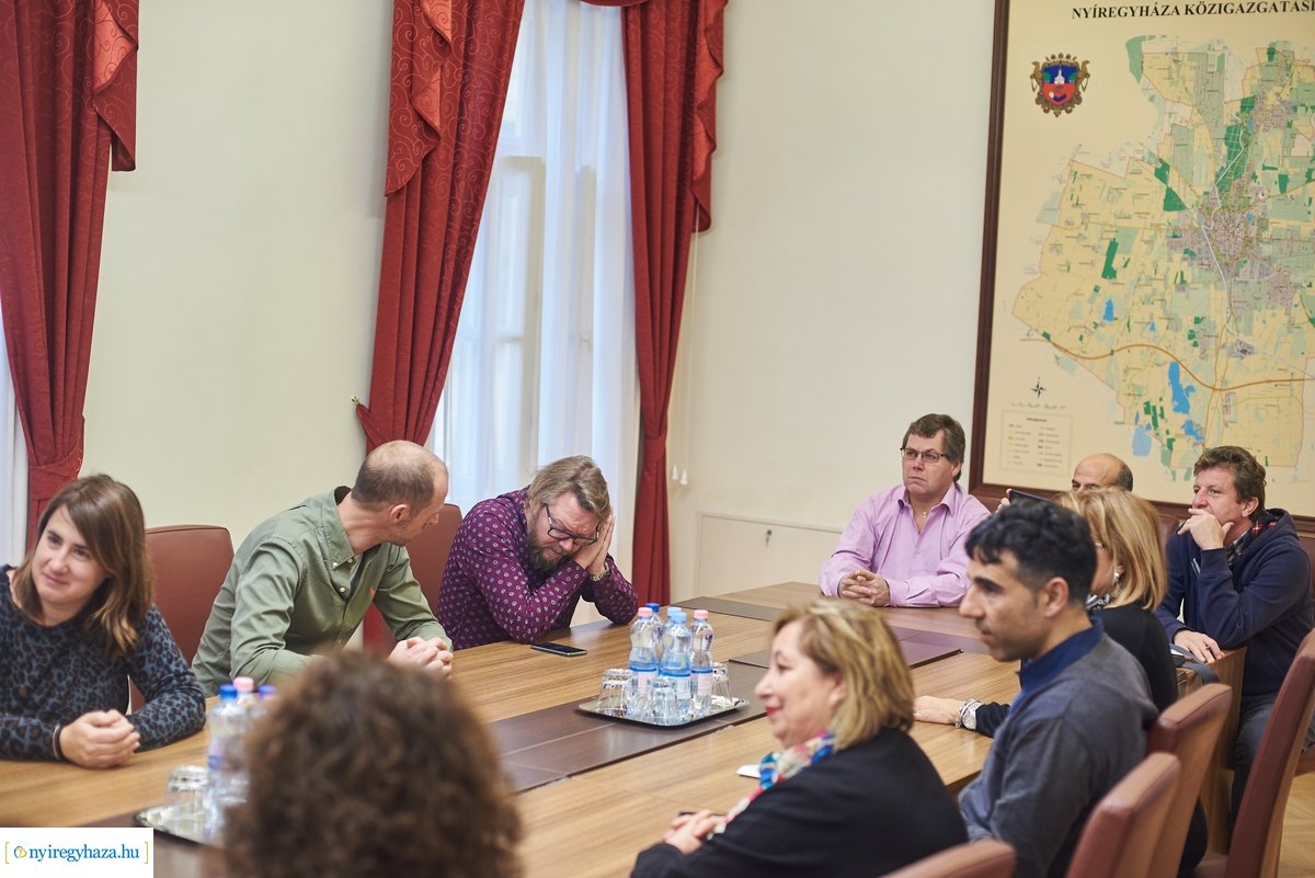 Külföldi pedagógusok a Városházán 20191210