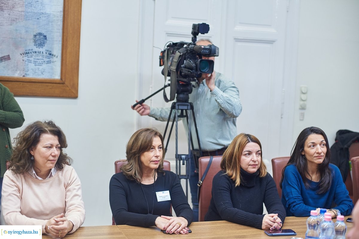 Külföldi pedagógusok a Városházán 20191210