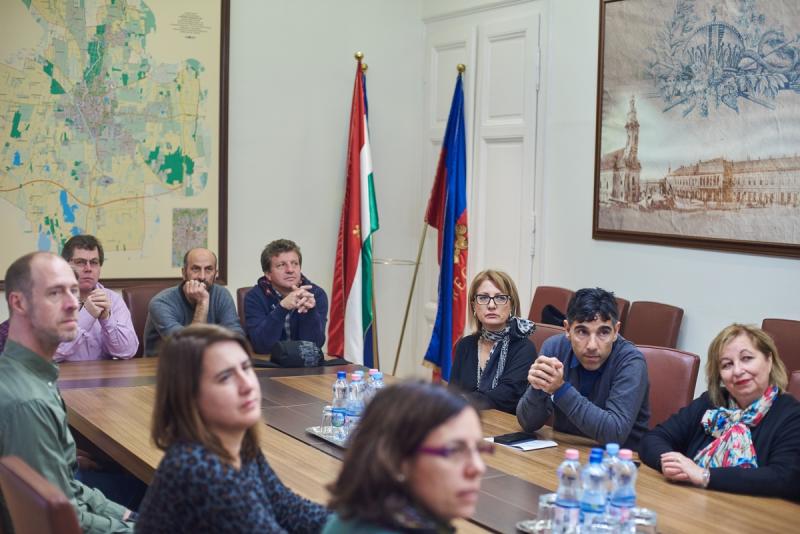 Külföldi pedagógusok a Városházán 20191210