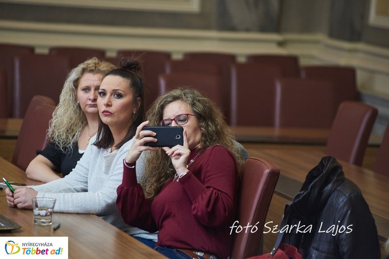 Külföldi pedagógusok a Városházán