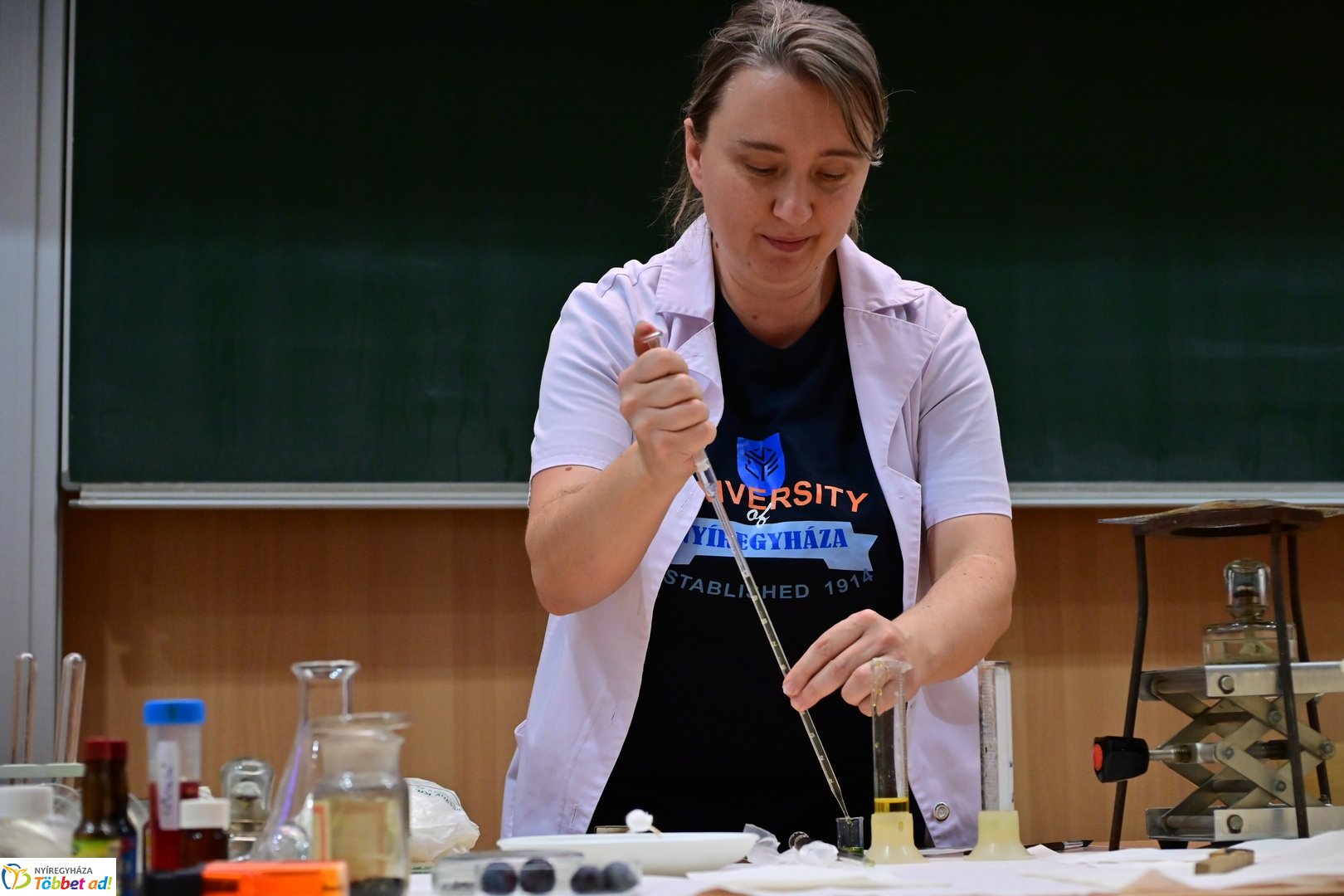 Kutatók Éjszakája az egyetemen 2025 szeptemberében