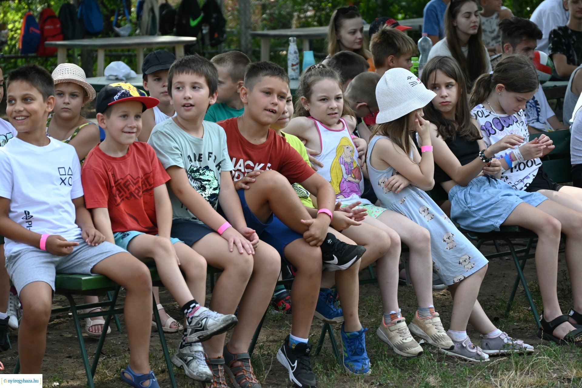 Kutyás rendőrségi bemutató a Kisvakond táborban