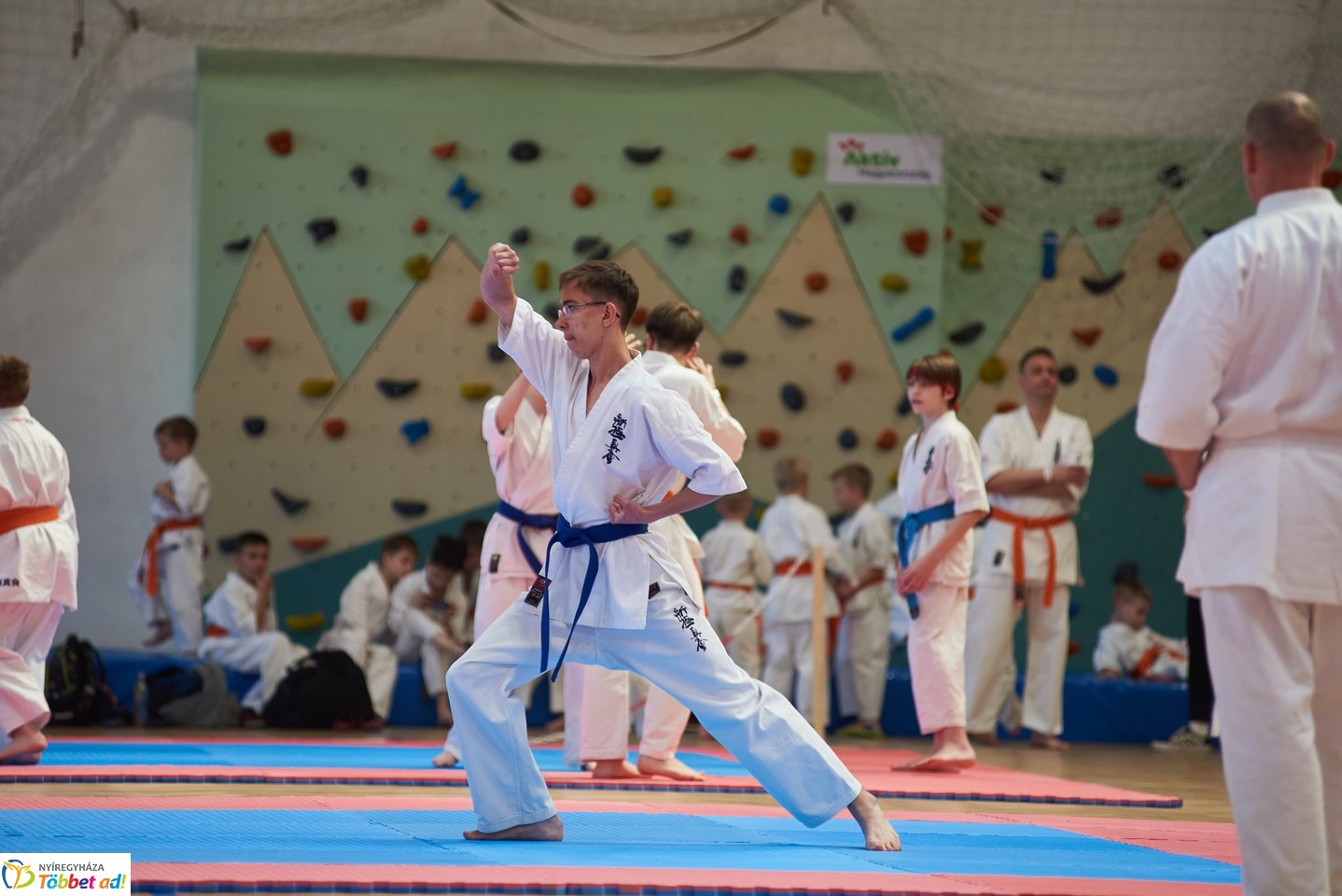 Kyokushin Budokai verseny a Bem iskolában 2026 áprilisában