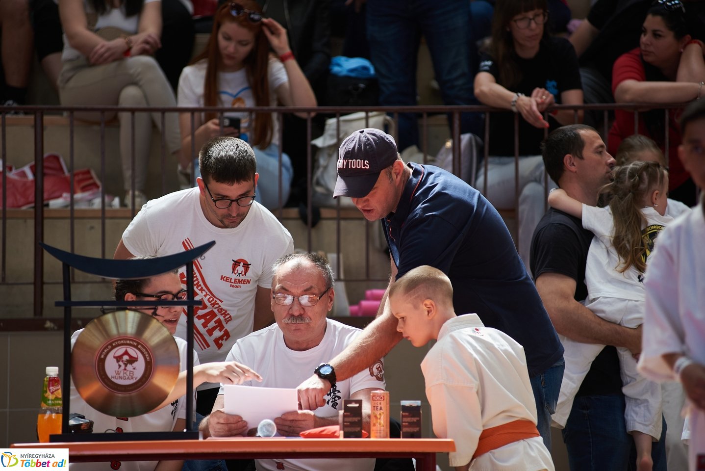 Kyokushin Budokai verseny a Bem iskolában 2026 áprilisában