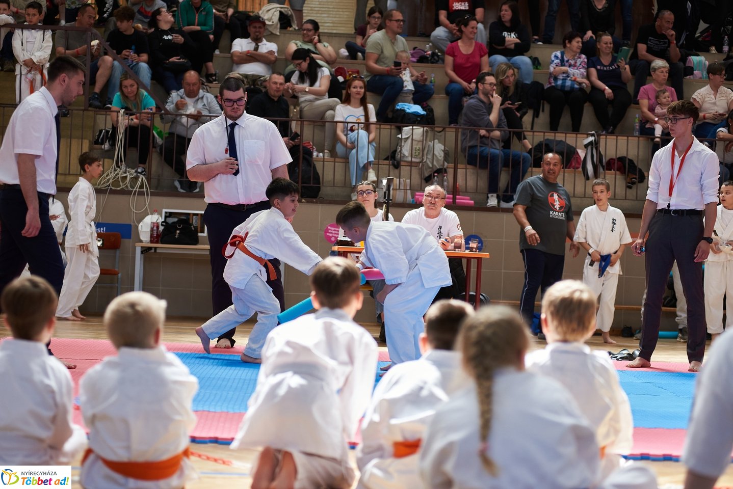 Kyokushin Budokai verseny a Bem iskolában 2026 áprilisában