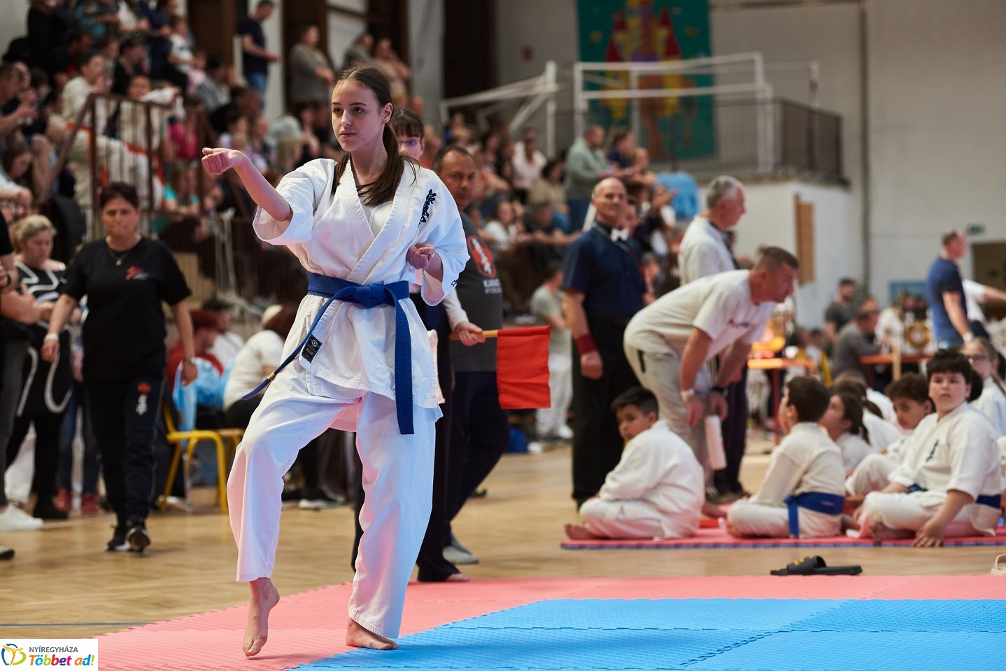 Kyokushin Budokai verseny a Bem iskolában 2026 áprilisában