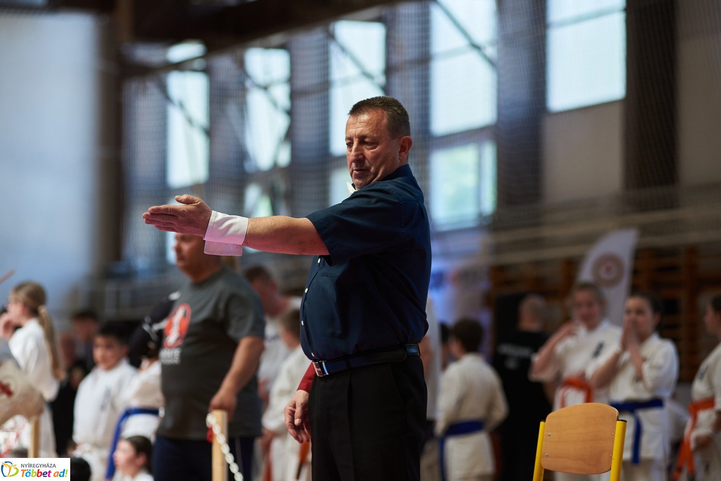 Kyokushin Budokai verseny a Bem iskolában 2026 áprilisában