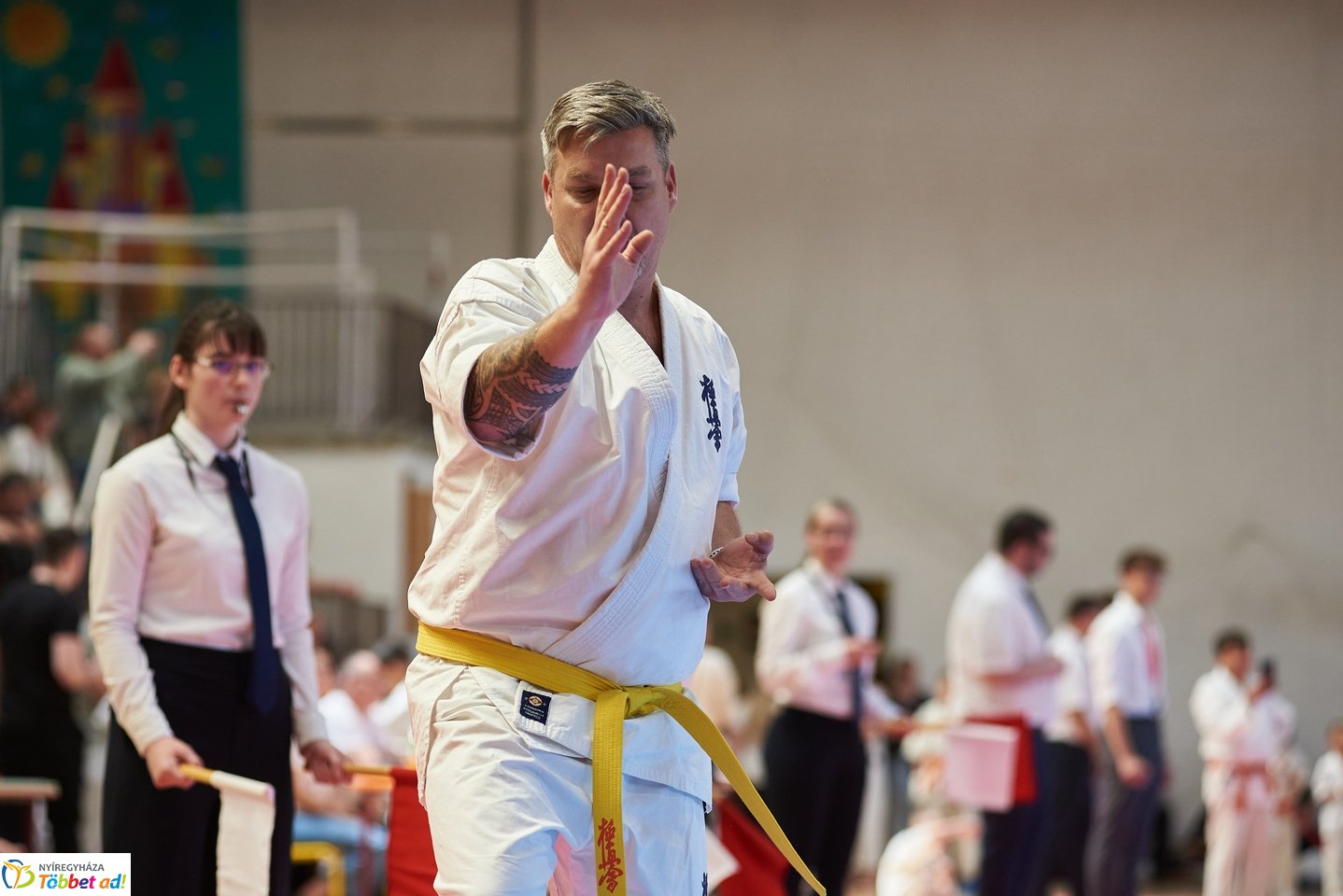 Kyokushin Budokai verseny a Bem iskolában 2026 áprilisában