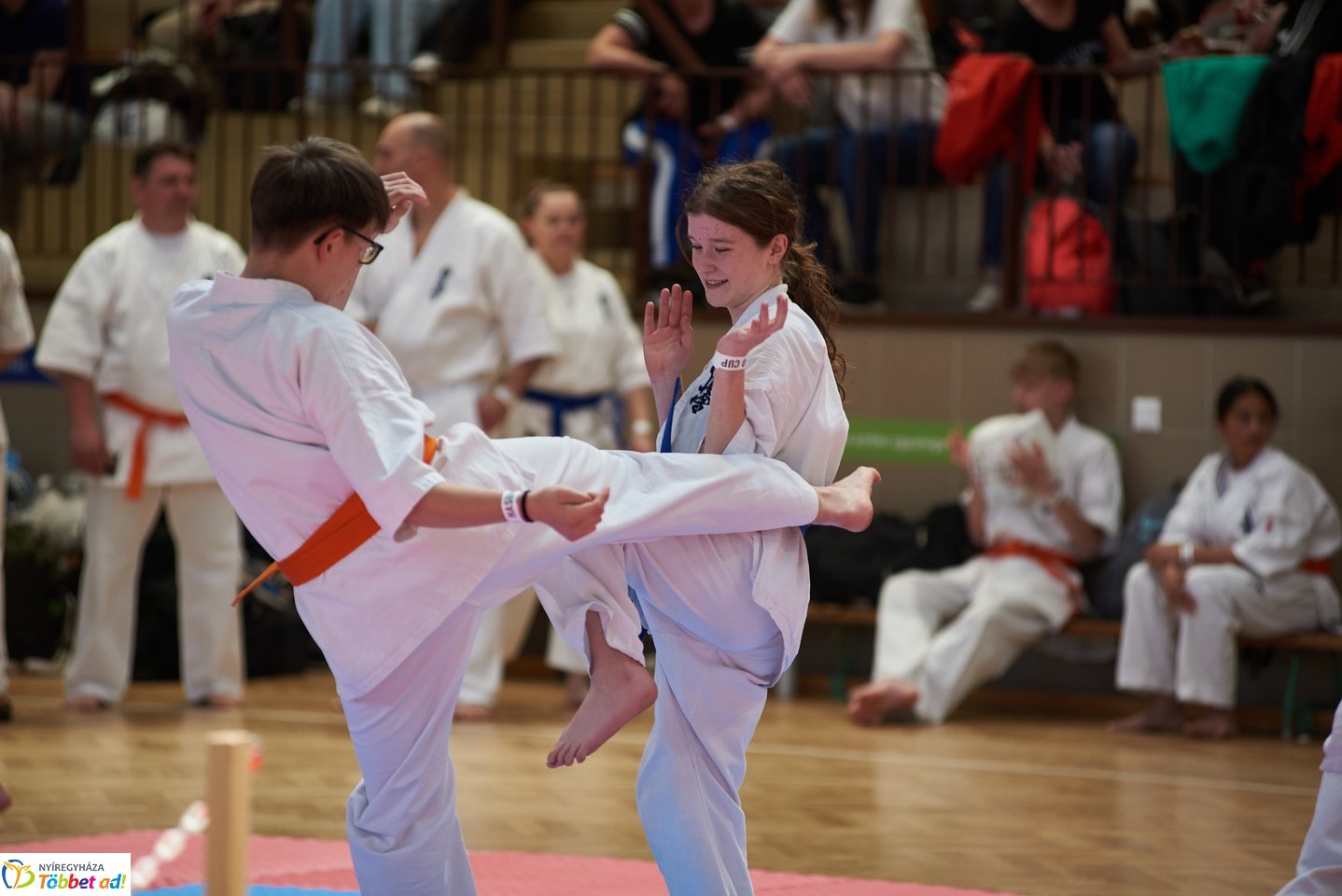 Kyokushin Budokai verseny a Bem iskolában 2026 áprilisában