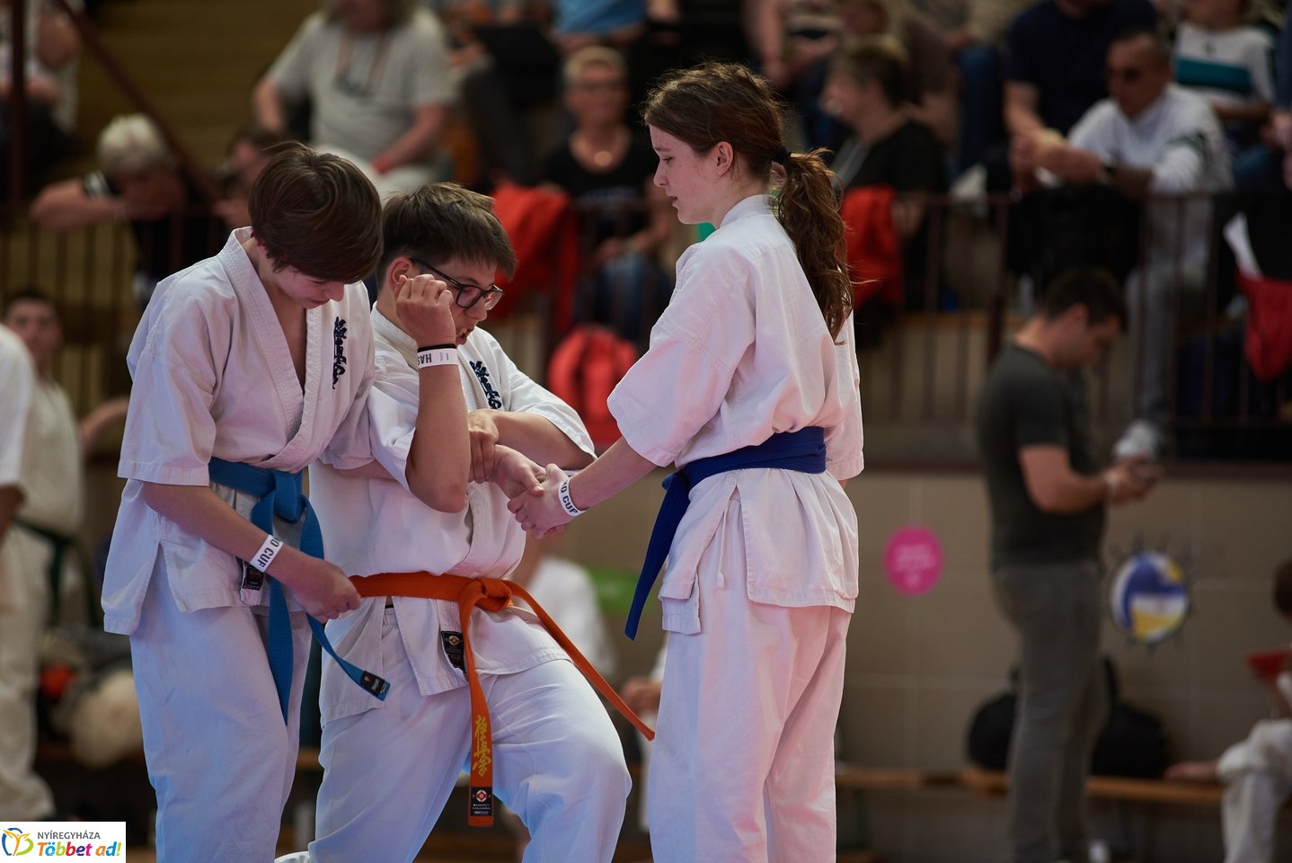 Kyokushin Budokai verseny a Bem iskolában 2026 áprilisában