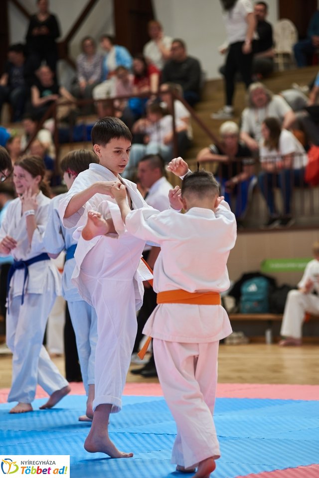 Kyokushin Budokai verseny a Bem iskolában 2026 áprilisában