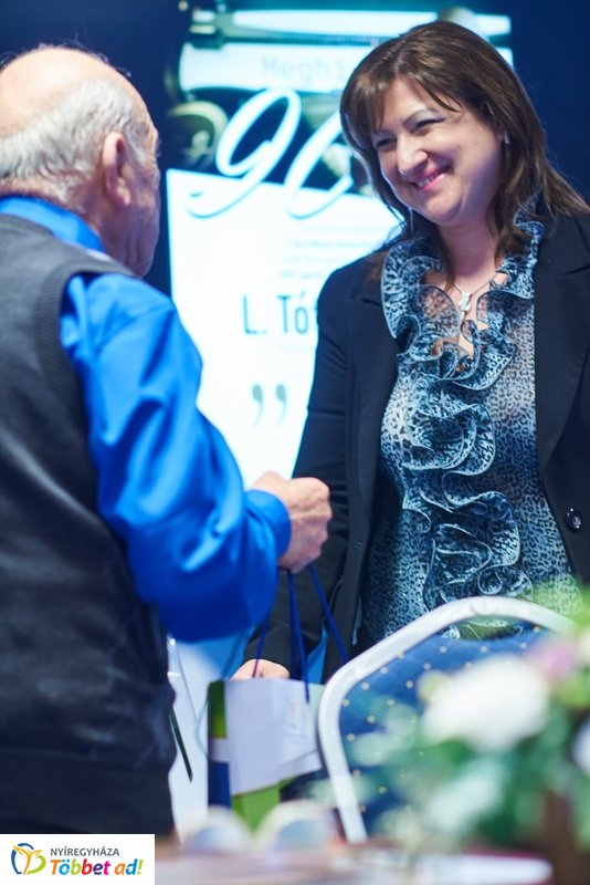 L. Tóth László köszöntése