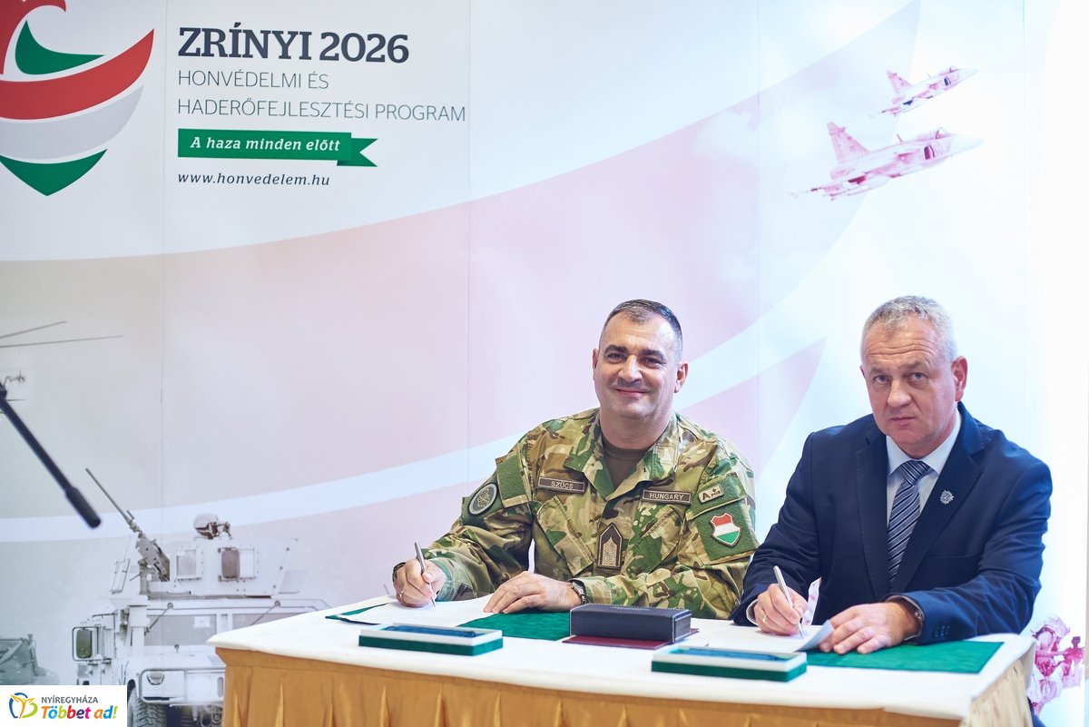 Laktanya átadó Nyíregyházán