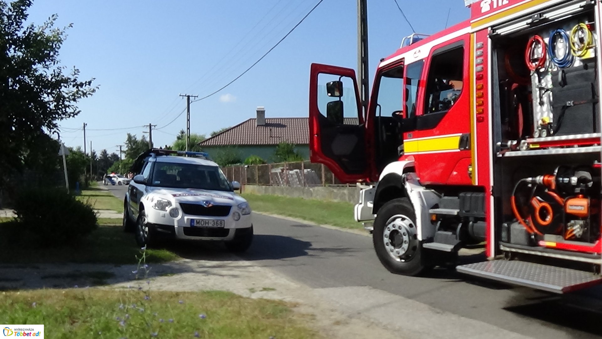 Lángok Nyírpazonyban