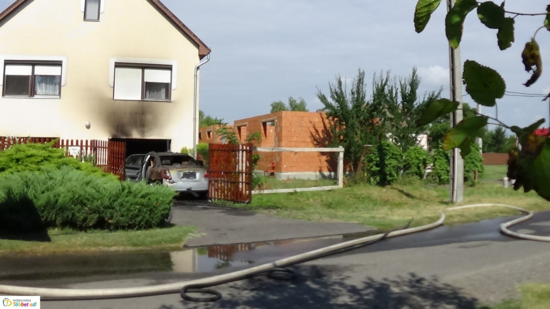 Lángok Nyírpazonyban