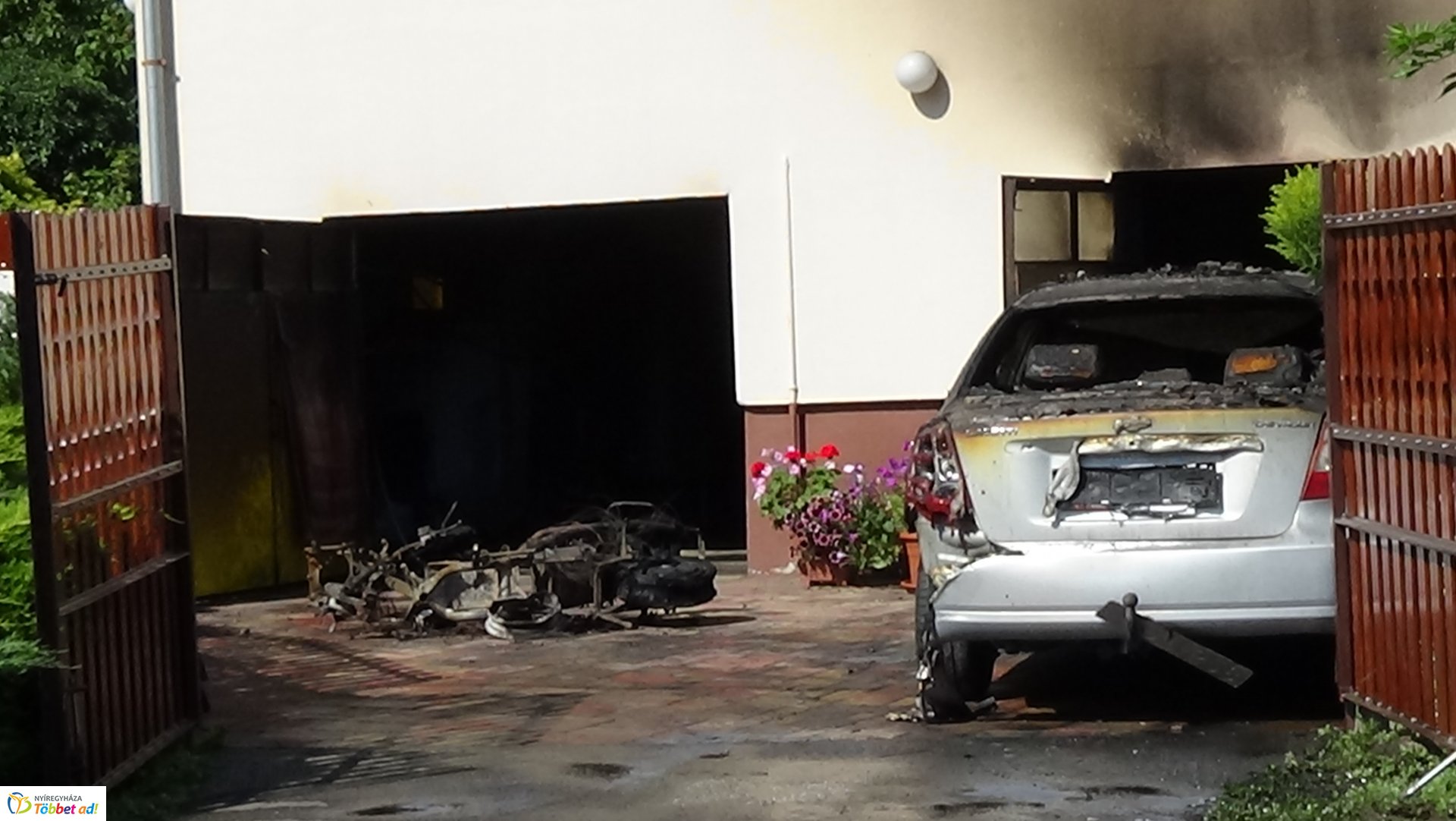 Lángok Nyírpazonyban