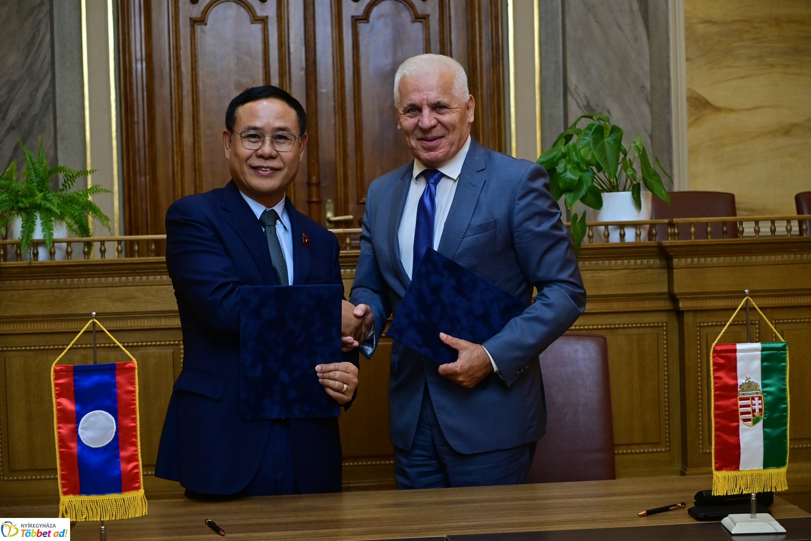 Laoszi delegáció a Városházán 2026 júliusában