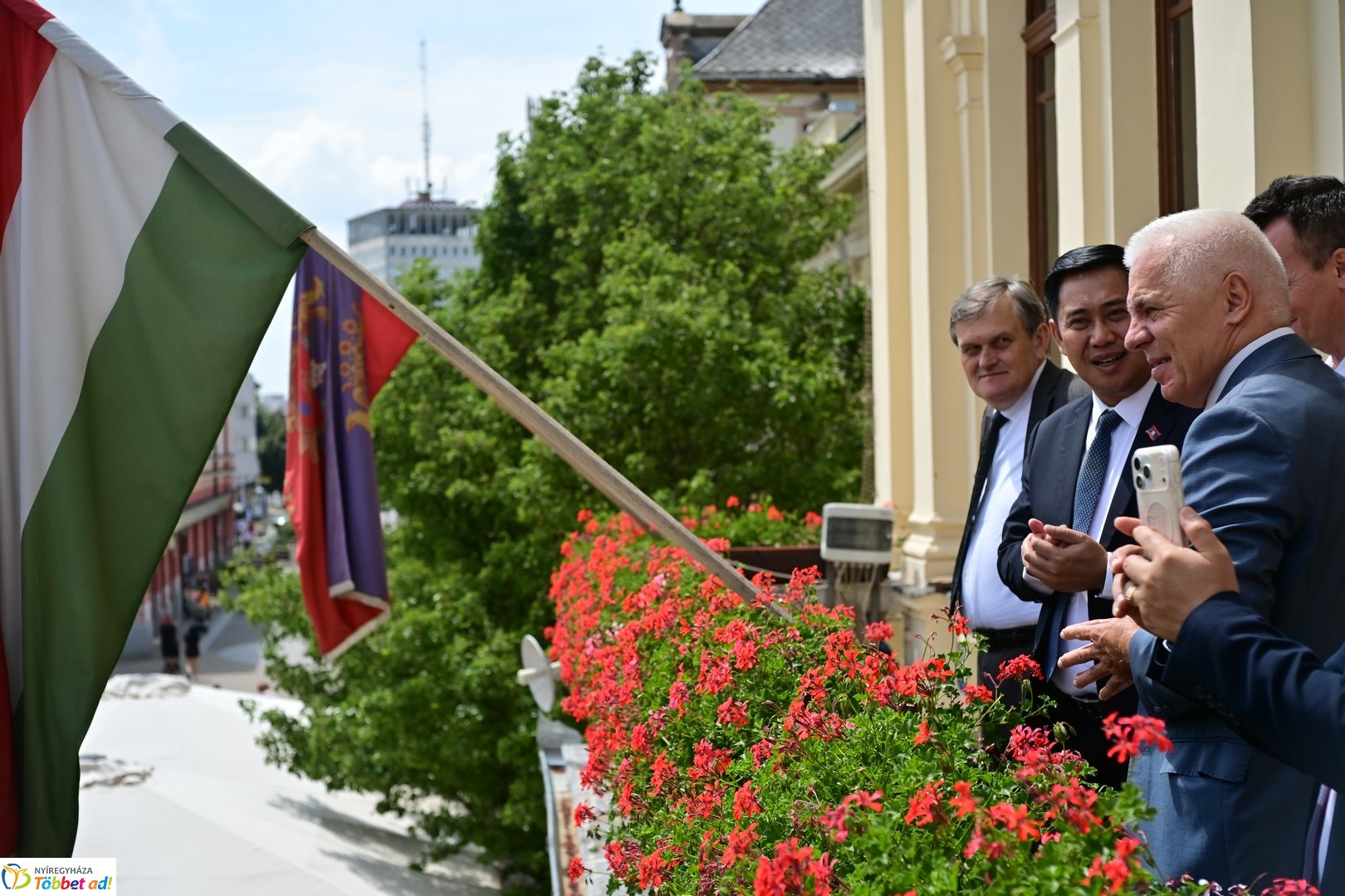 Laoszi delegáció a Városházán 2026 júliusában