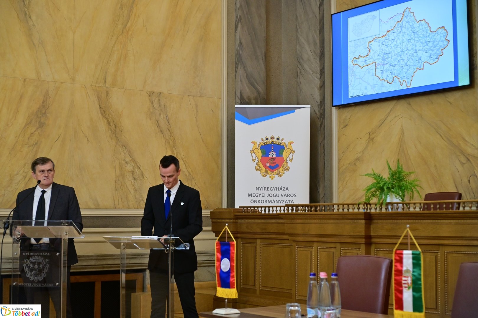 Laoszi delegáció a Városházán 2026 júliusában