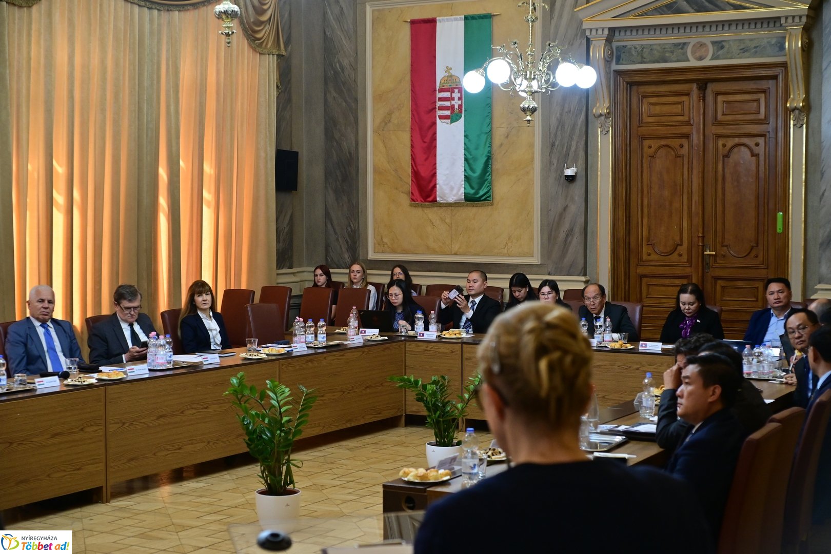 Laoszi delegáció a Városházán 2026 júliusában