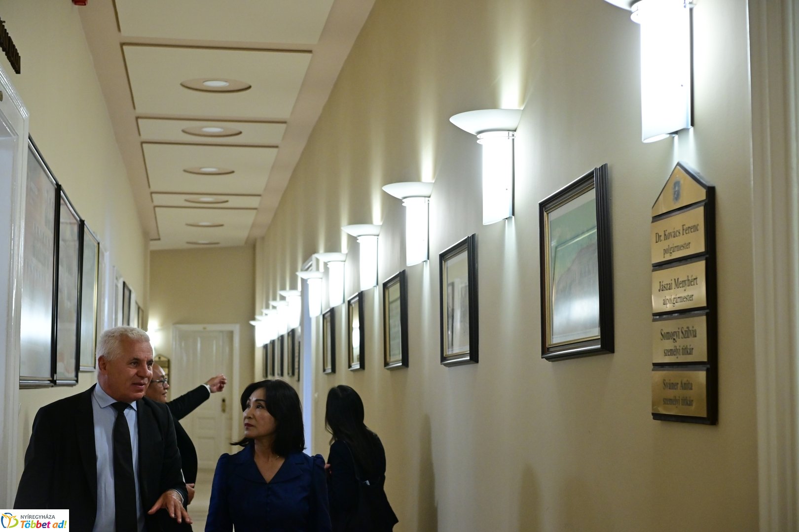 Laoszi nagykövet a Városházán 2025 júliusában