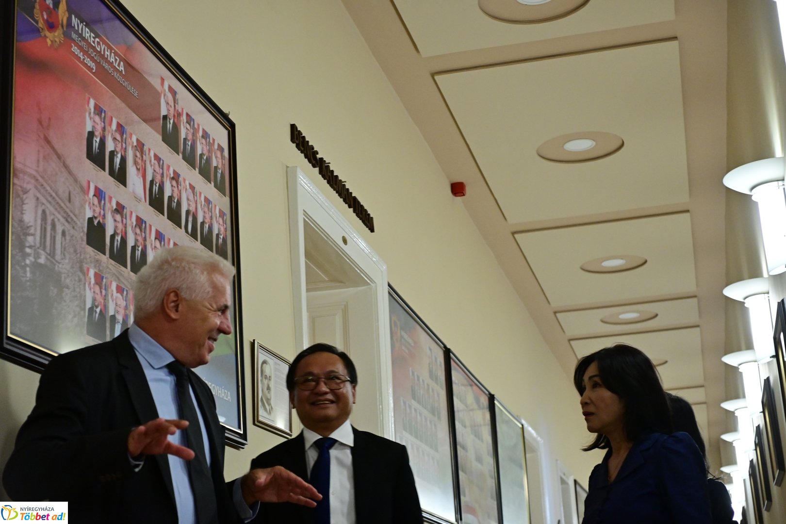 Laoszi nagykövet a Városházán 2025 júliusában