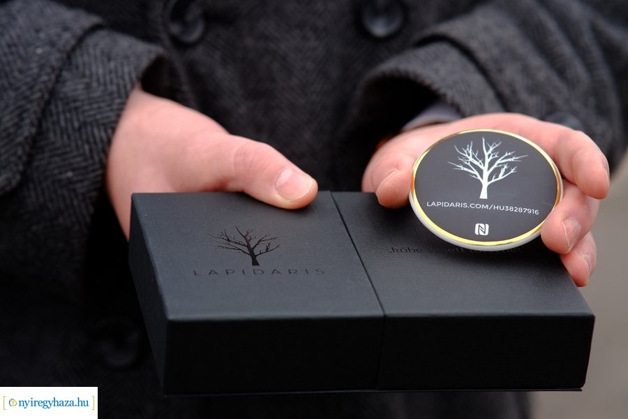 Lapidaris kő a Sitku Ernő emkékművön