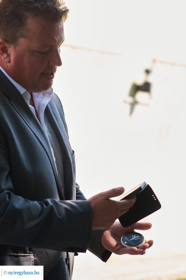 Lapidaris NFC plakettek a belvárosban