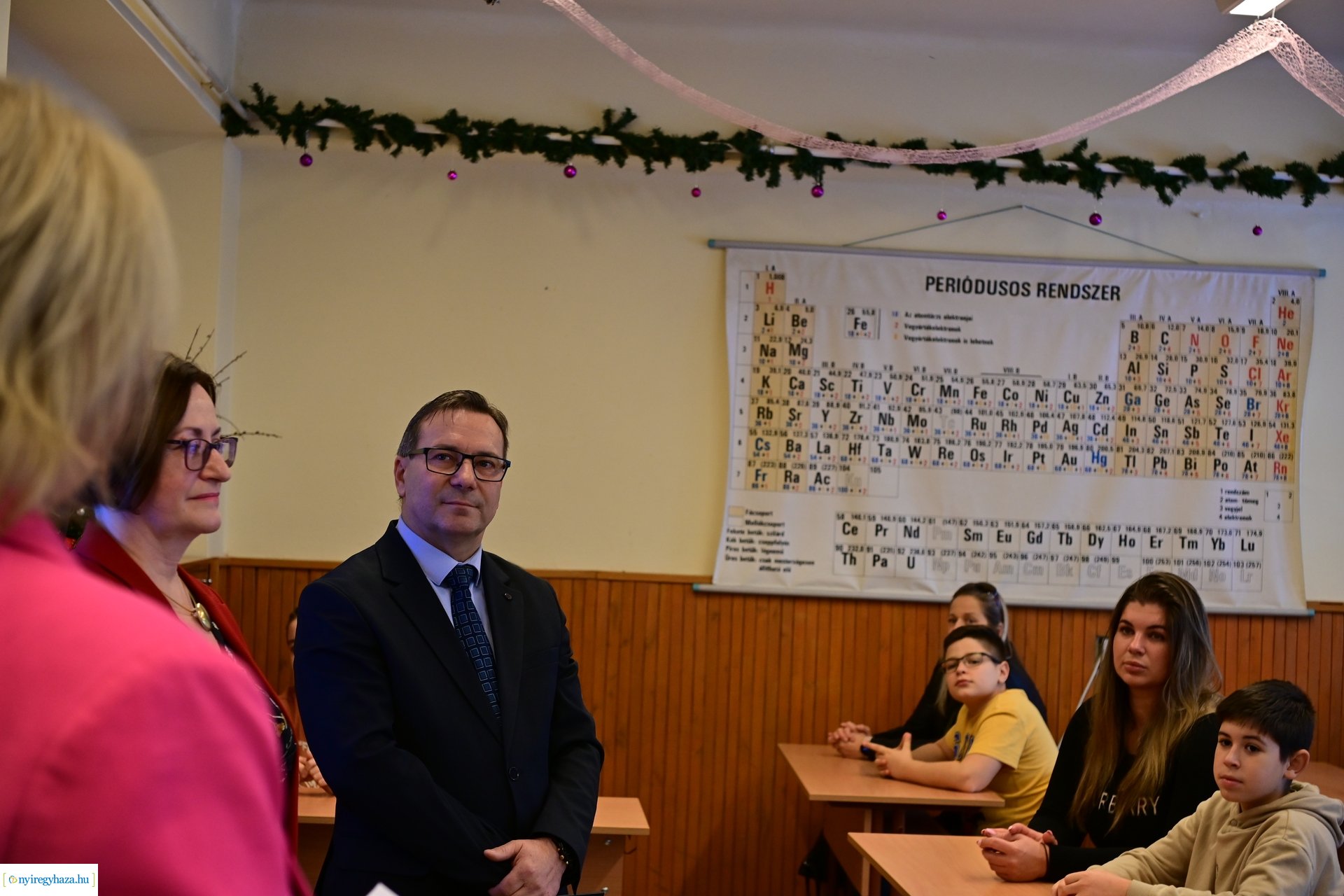 Laptop átadó a Kazinczy iskolában 2024