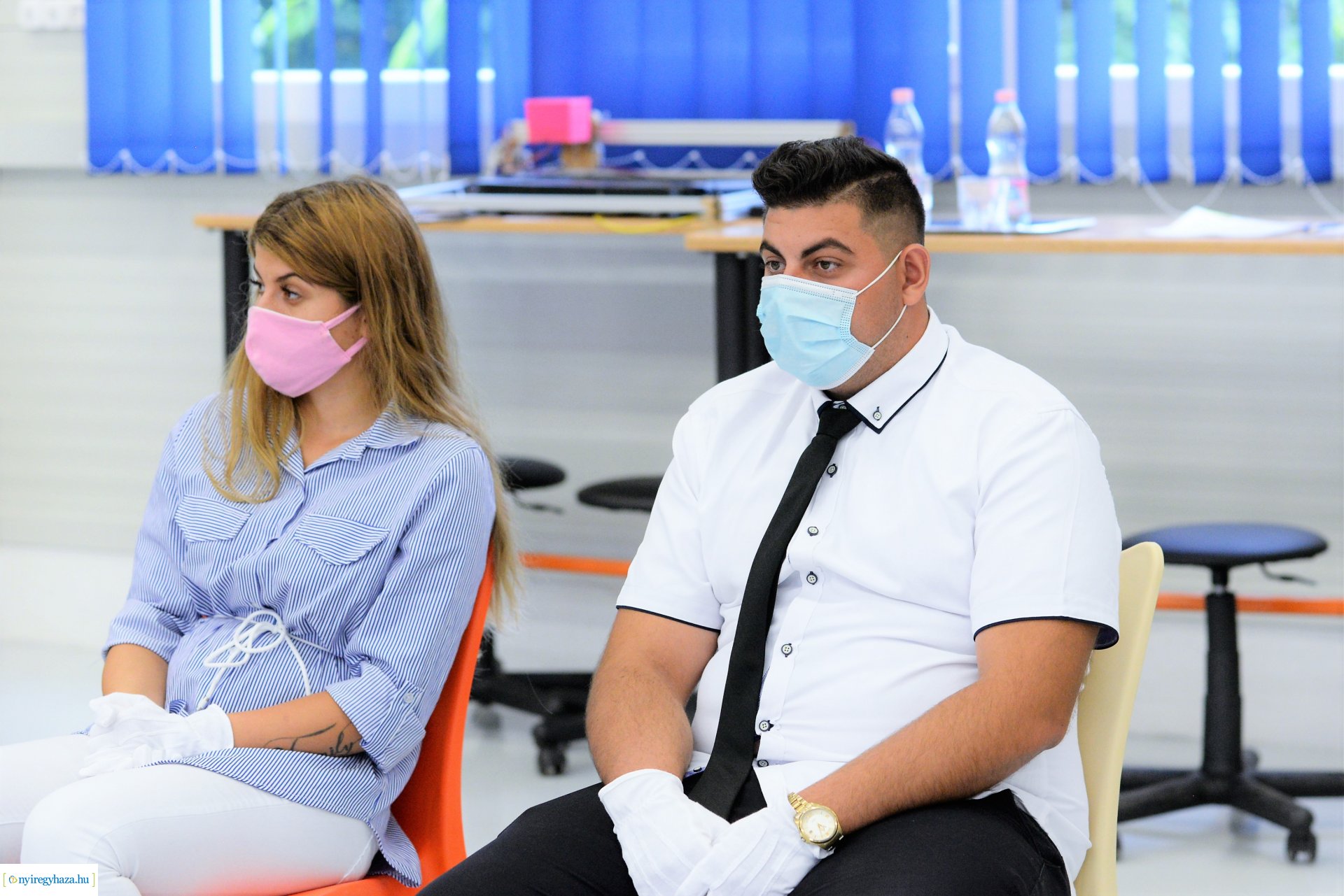 Laptopok átadása a Szakképzési Centrumban