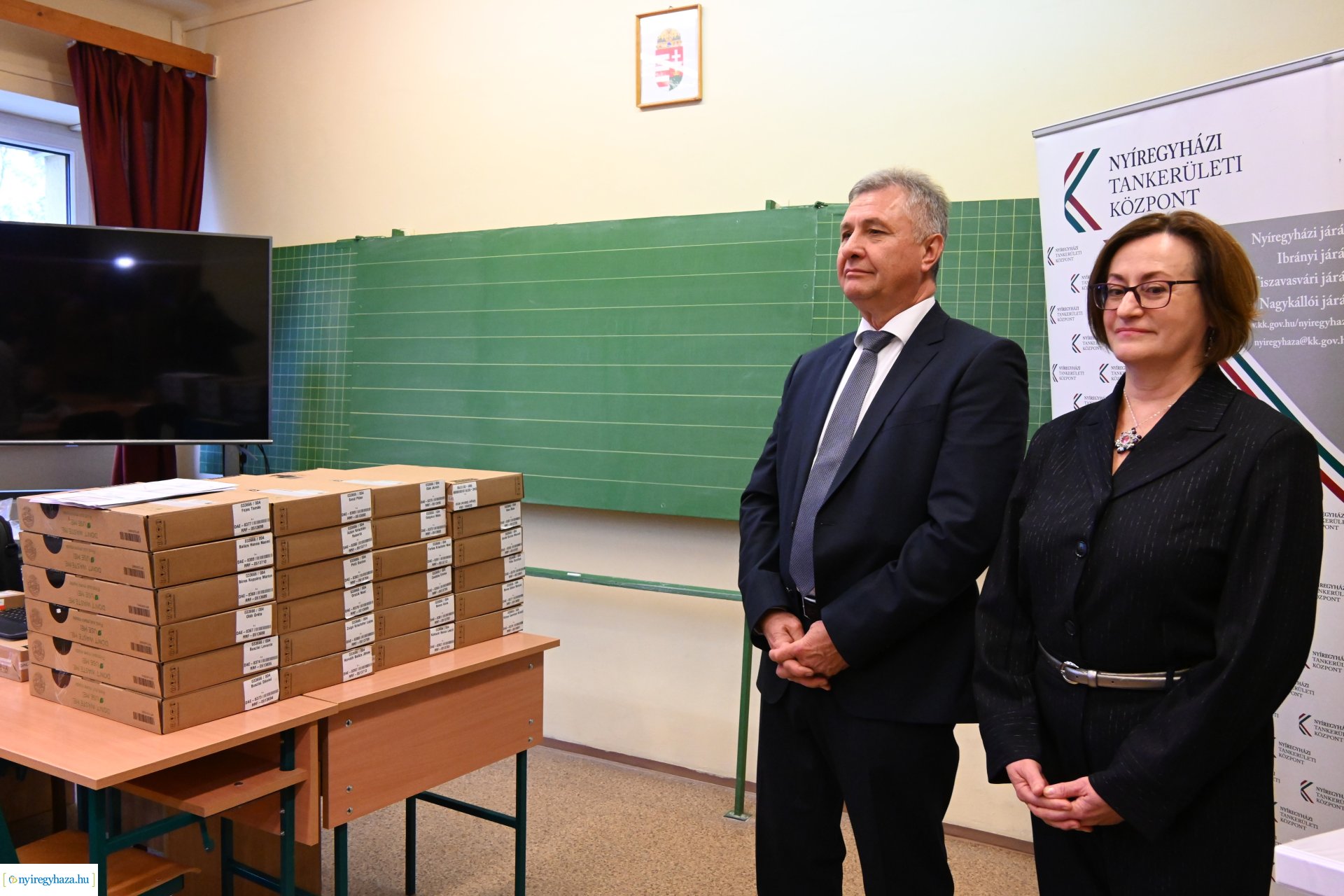 Laptopot kaptak a nyírszőlősi ötödik osztályos tanulók